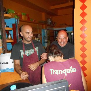 tranquilo santorini stuff bar volunteering